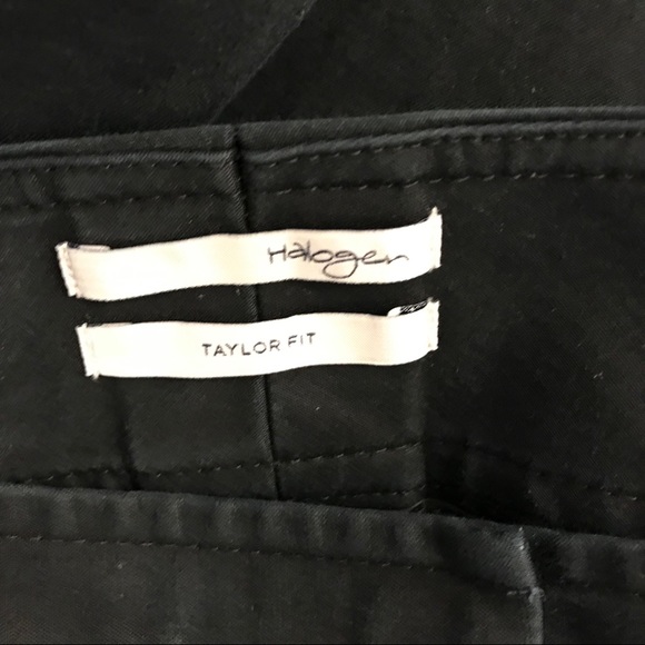 Halogen black Taylor fit dress pants 6 - Picture 4 of 7